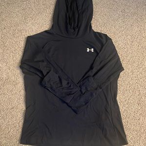 Womens under armour long sleeve workout shirt with hood